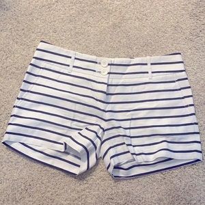 Blue and White Shorts